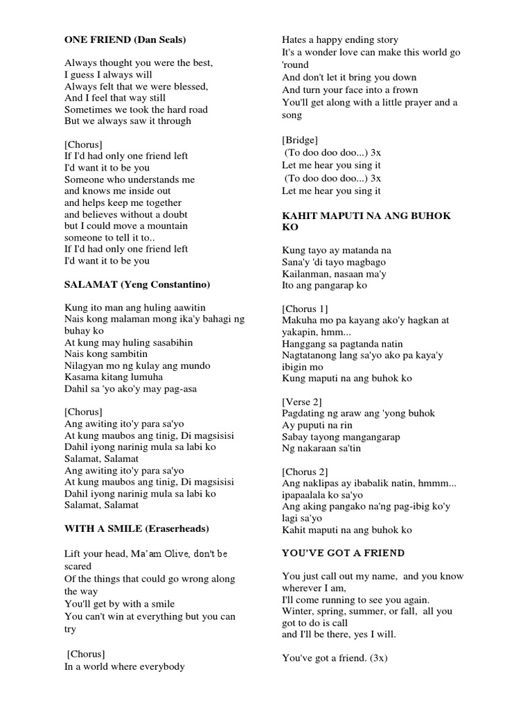 mananita-songs-without-chords-pdf
