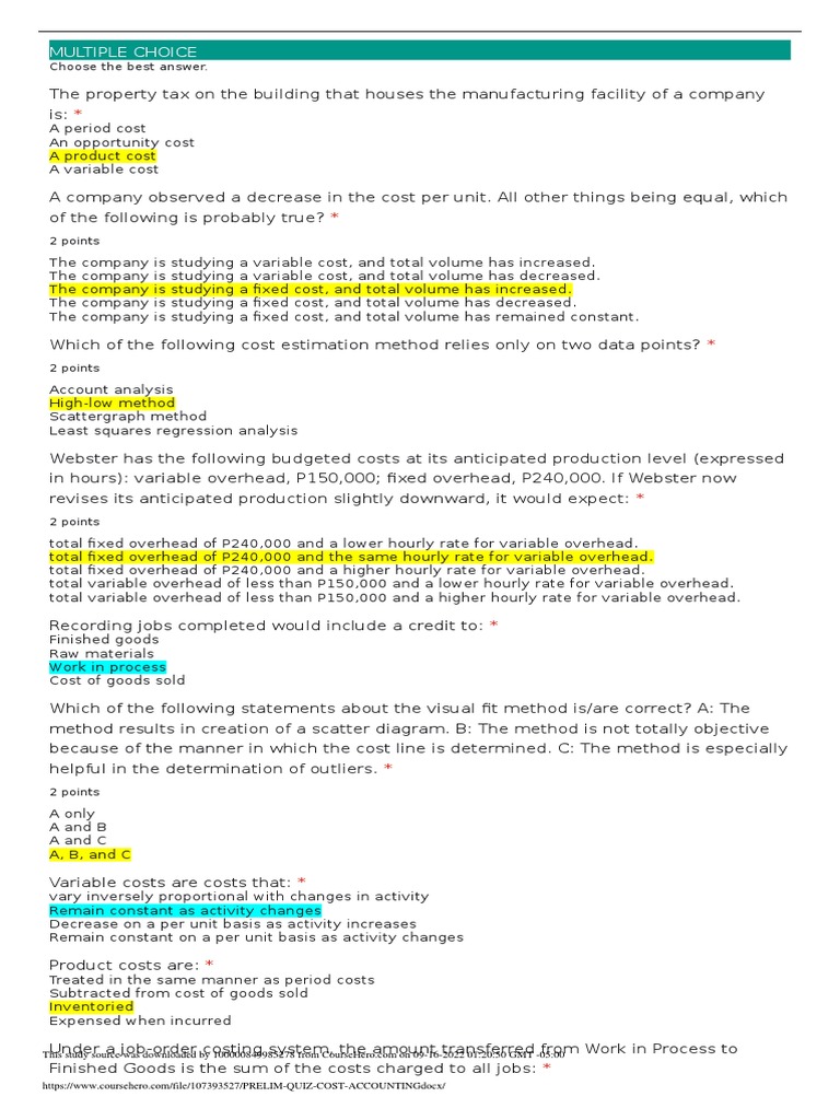 prelim-quiz-cost-accounting-download-free-pdf-cost-regression