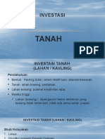 INVESTASI TANAH KAVLING (TANAH KOSONG)