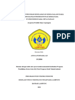 Penerapan Program Keselamatan Kerja Dalam Usaha Meningkatkan Produktivitas Kerja Pada PT - Proteindotama Cipta Pangan