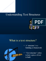 Understanding Text Structures Revised
