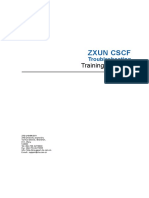 IMS-ZXUN CSCF-A-EN-Maintenance & Troubleshooting-Troubleshooting-1-TM-201010-20