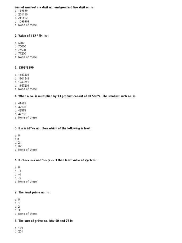 sum-of-smallest-six-digit-no-pdf-input-output-computer-program