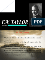 fw taylor contribution