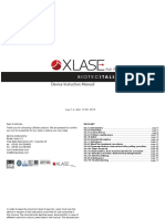 XLASE PLUS - STANDING Operative Manual - Rev1.4 - 120615