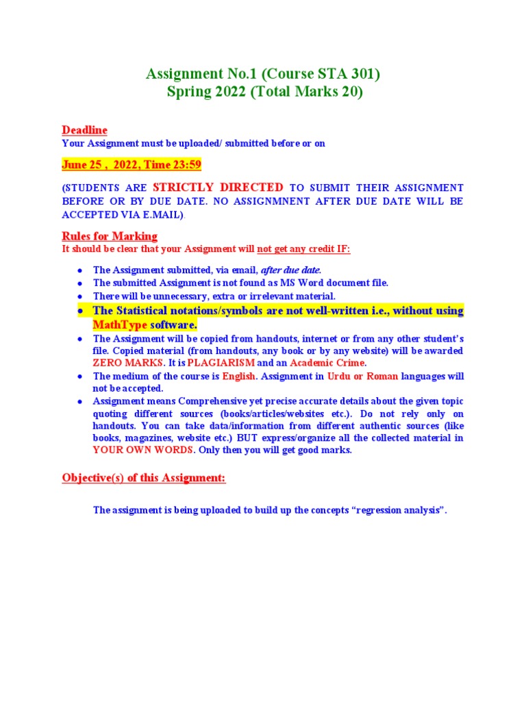 sta301 assignment 1 solution 2022 pdf