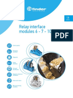 Finder 58 Series Relay Interface Modules