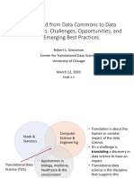 The Road From Data Commons To Data Ecosystems: Challenges, Opportunities, and Emerging Best Practices