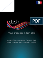 Brochure Optimus Dash Français