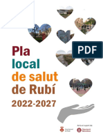 Pla Local de Salut de Rubí 2022-2027