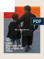 Revista Igreja Perseguida Portas Abertas