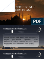 Sumber Hukum Hukum Islam (1)