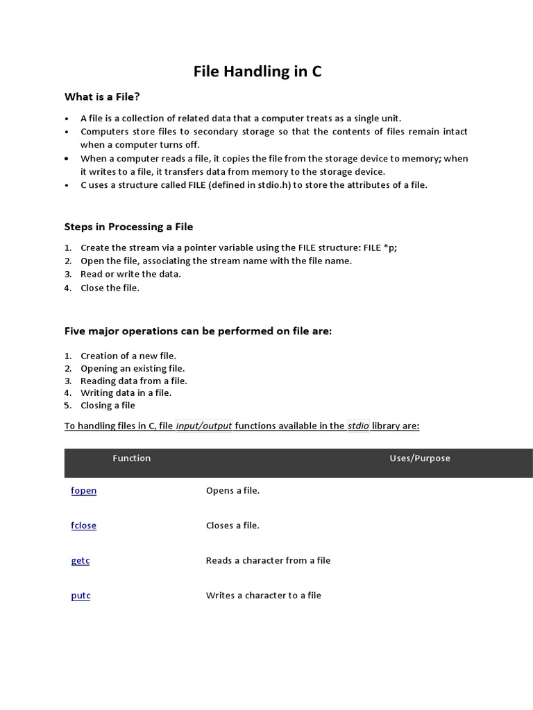 file-handling-in-c-what-is-a-file-pdf-computer-file-filename