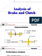 Analysis of Break & Clutch: MS3111 - Element Mesin II 1