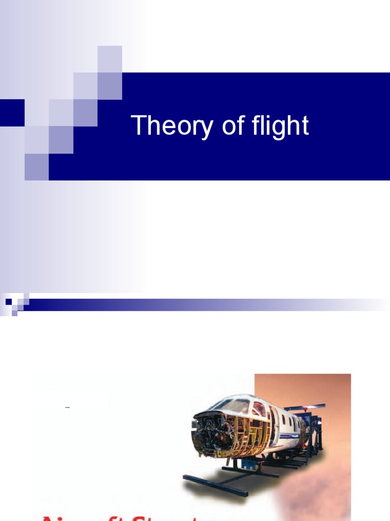 theory of flight.ppt PDF Atmosphere Of Earth Fuselage