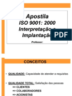 6719395 Apostila Interpretacao e Implantacao ISO 9001