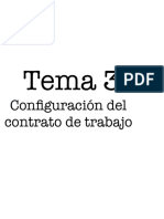 Tema 3 - Configuración Del Contrato de Trabajo 1