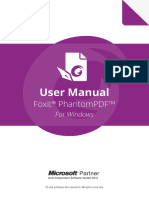 FoxitPhantomPDF10.0 Manual