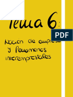 Tema 6 - Noción de Empresas Y Fenómenos Interempresariales