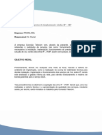 Proposta Implantação Linha IP - SIP - Proinlosa - Santo Antônio de Posse-SP-2014