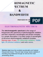 Electromagnetic Spectrum and Bandwidth
