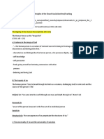 Outline View of The 7 Key Themes and Principles of The Church Social Teaching