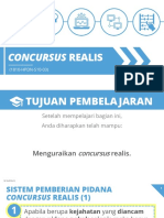 Sistem Pemberian Pidana Concursus Realis