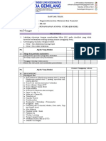 Daftar Tilik Atonia Uteri