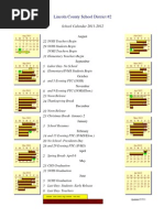 2010-2011 School Calendar | PDF | Observances | Holidays