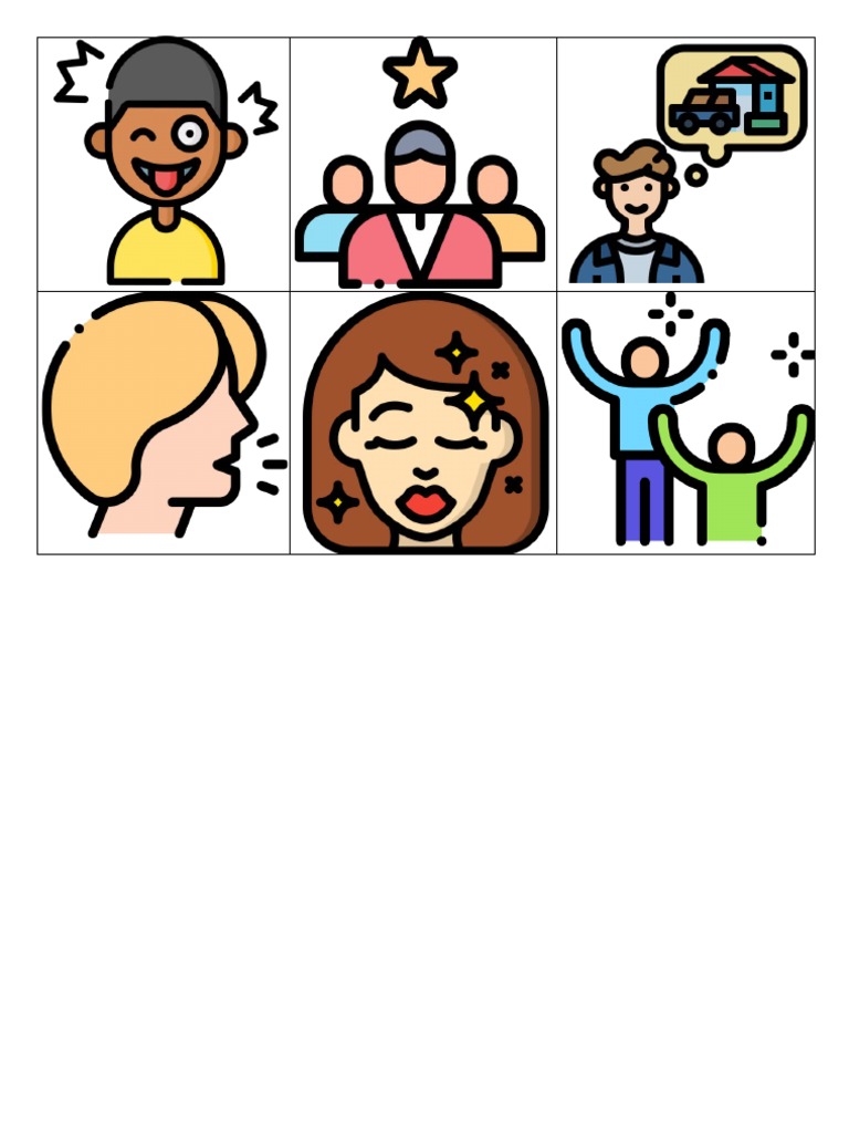 Personality Adjective Cards PDF