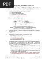 S10 Diagnostic Answer Key