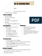 01 - Articles of Confederation Notes Page