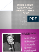 PP Kelompok 5 KDK Model Konsep Keperawatan Menurut Myra Levine