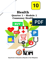 Health10 q1 Mod1 Consumerhealth v5