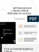 Konsep Dan Unsur Peradilan Agama