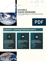 Lecture 8 - Clastics