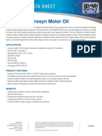 Bel Ray BRX Elite Eurosyn Motor Oil PDS 26oct2021