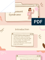 Impingement Syndrome Presentation