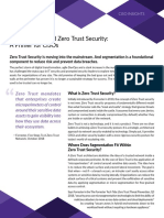 CISO Segmentation Zero Trust - Security Solution Brief