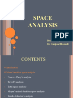 6) Space Analysis