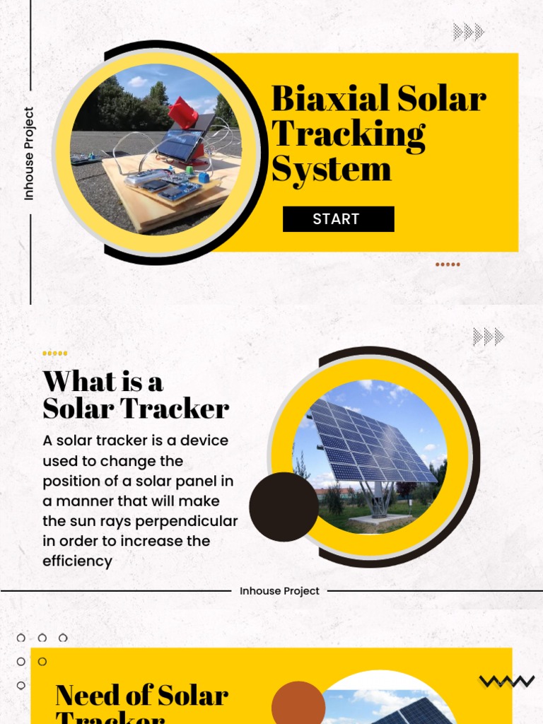 Biaxial Solar Tracking System | PDF | Sun | Energy Conversion