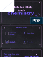 Kimia Alkali Dan Alkali Tanah