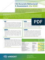 Einsight Dusi Solution Sheet