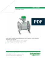 Ficha Técnica: Tubo de Flujo Magnético Modelo 9500A