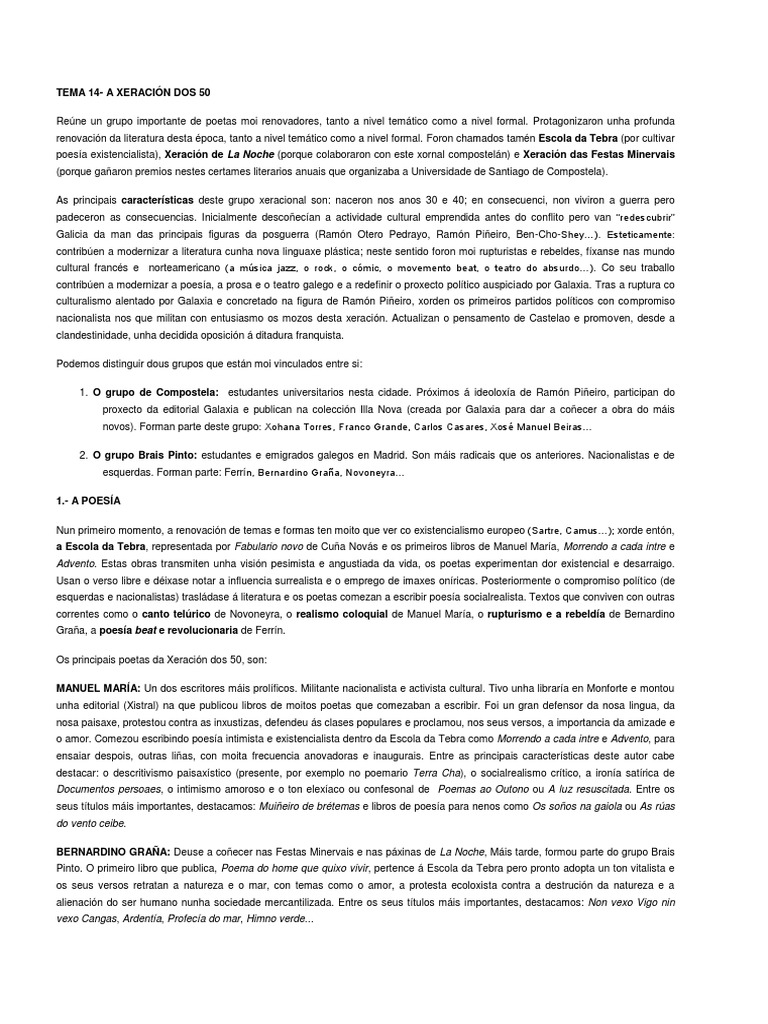 Tema 14 | PDF