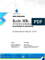 MODUL PELAPORAN BERKELANJUTAN