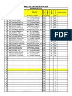 Kardex de Controles Agosto 2015