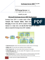 Microsoft Exchange Server 2007 Deployment