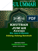 Khutbah 16 Juli 22