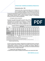 Análisis de la PEA y sectores económicos del distrito de Mejía